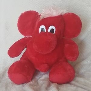Vintage 1989 Kodak Kolorkins red plush 10"